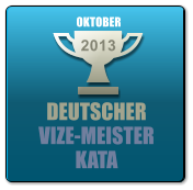 DEUTSCHER VIZE-MEISTER KATA 2013 OKTOBER
